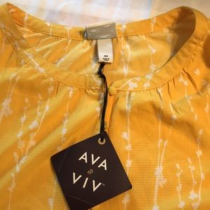Ava and Viv 4x blouse